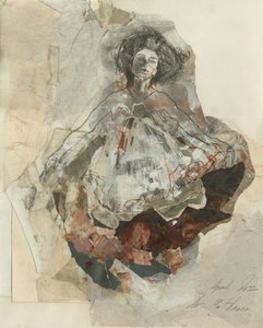 En æterisk kvindefigur af Ute Rathmann