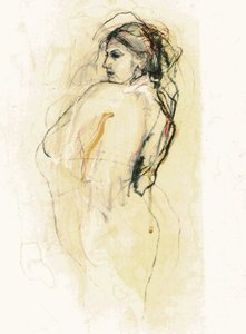 Udtryksfuld kvindefigur af Ute Rathmann