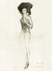 Modetegning af Ute Rathmann