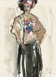 Farverigt blomstertøj af Ute Rathmann