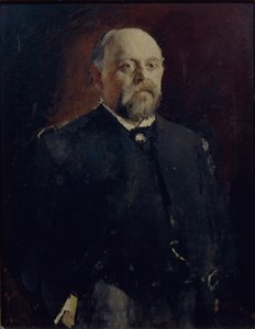 Portræt af Sava Mamontov 1841-1918, 1890 af Valentin Aleksandrovich Serov