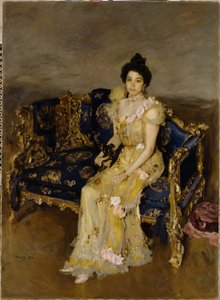 Portræt af Sofia Botkina, 1899 af Valentin Aleksandrovich Serov