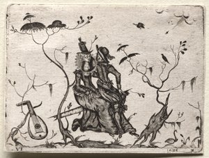 Par elskende, 1626. af Valentin Sezenius