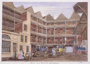 Bull and Mouth Street, London, 1806