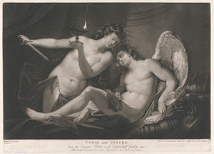 Amor og Psyche af Valentine Green