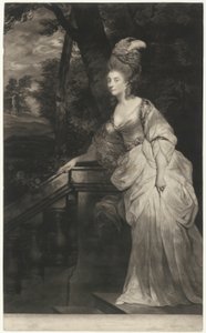 Georgiana, hertuginde af Devonshire af Valentine Green