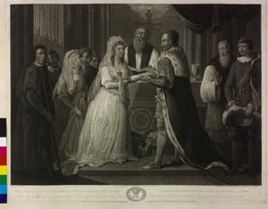 Konge af England Den første Henrik VIII af Valentine Green