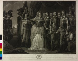 Dronning af England Elisabeth I af Valentine Green
