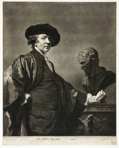 Sir Joshua Reynolds af Valentine Green
