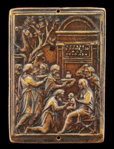 Magiernes tilbedelse [forside], ca. 1530