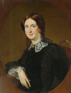 Portræt af N.I. Panina, 1855