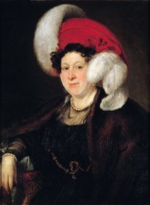 Portræt af grevinde Natalia Alexandrovna Zubova 1775-1844, født Suvorova, 1834