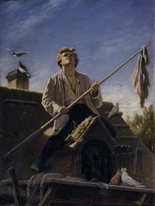 En mere avanceret due, 1874 af Vasili Grigorevich Perov