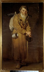 Vagabonden. Maleri af Vasily (Vasily) Perov (1833-1882)