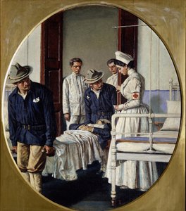 På et militærhospital, 1901 af Vasili Vasilievich Vereshchagin