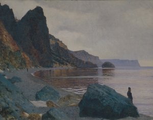 I nærheden af St. George-klosteret. Krim af Vasili Vasilievich Vereshchagin