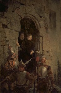 Arrestation af huguenot Jacqueline de Montbel d