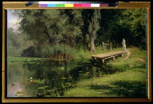 Den tilgroede Dam, 1880