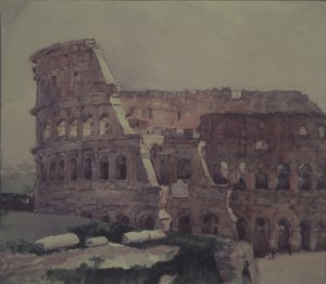 Colosseum i Rom af Vasilij Ivanovic Surikov