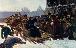 Boyar Morozova en undersøgelse, 1881, 1965.