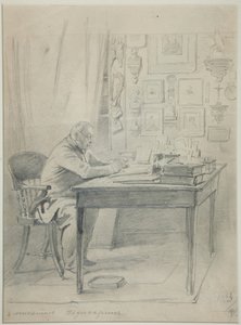 Portræt af forfatteren Faddei Bulgarin 1789-1859, 1840