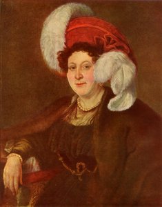 Portræt af grevinden V. A. Zubova, 1834, 1965.