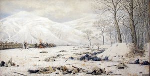 Slagmarken ved Shipka-passet af Vasily Vereshchagin