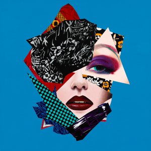 Layers of Eminence (Beneath These Layers Collection), 2017 (Akryl på træ) af Vaskeen Vaskeen