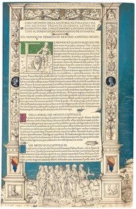 "Historia Naturalis" af Plinius den Ældre, 1476 af Venetian School
