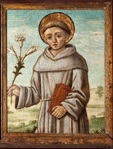Sankt Antonius af Padova (maleri af Venetian School