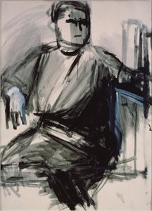 Selvportræt, 1934 af Vera Mikhailovna Yermolayeva