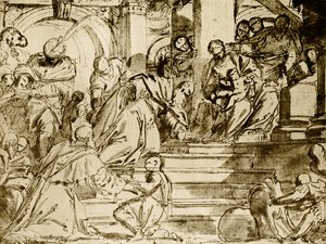 Tilbedelse af Magi af Paolo Veronese