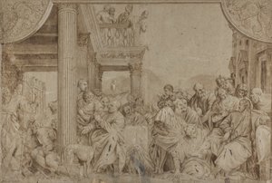 Kristus i Simons hus, slutningen af det 17.-begyndelsen af det 18. århundrede af Veronese