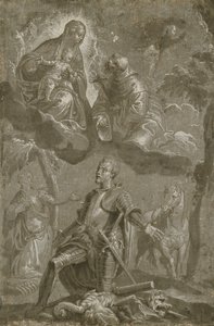 Jomfruen og barnet med Saint Francis og Saint George, af Veronese