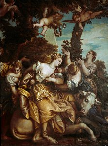 Kidnapningen af Europa. Maleri af Paolo Caliari Paolo Veronese af Veronese