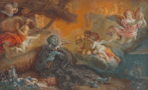 St. Francis Xaviers død, ca. 1750. af Veronica Stern