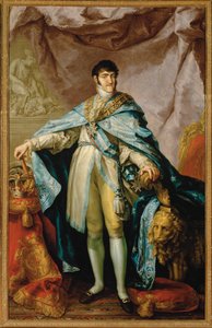 Ferdinand VII af Spanien (olie på lærred) af Vicente Lopez y Portana