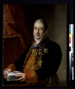 Portræt af Juan Miguel De Grijalba (olie på lærred) af Vicente Lopez y Portana