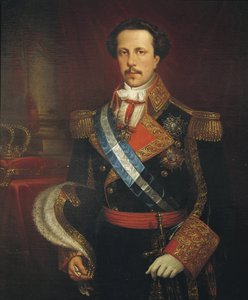 Portræt af Frans af Asis de Bourbon. 1848 (olie på lærred)