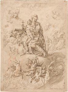 Rosenkransens Madonna af Vicente Salvador Gómez