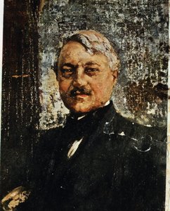 Portræt af Salvatore Di Giacomo (1860-1934) (maleri)