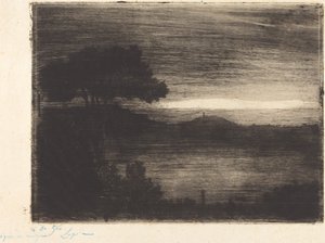 Nemi søen af Vicomte Ludovic Lepic