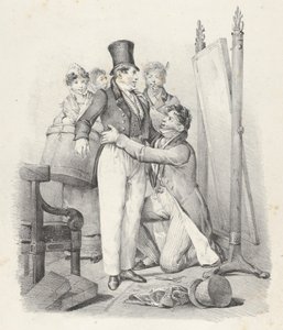 Kap. II: Jeg genkender ikke længere mig selv Jeg genkender mig ikke længere, 1824. af Victor Adam