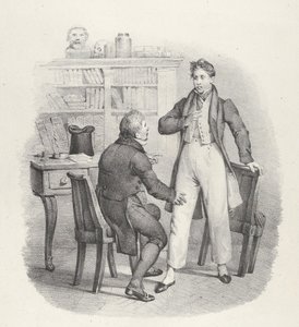 Kap. VIII: Hvor Doktor! Hvad, doktor, 1824. af Victor Adam