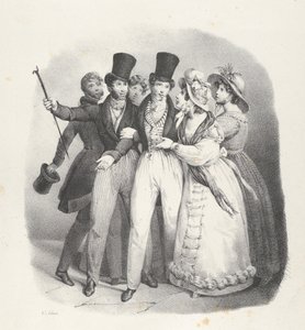 Kap. VII: Hvem vil kræve mig Hvem vil kræve mig, 1824. af Victor Adam