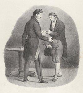 Kap. XII: Jeg vidste det, jeg tænkte så meget, 1824. af Victor Adam