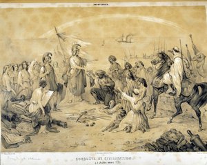Conquete and Civilization: Allegory of Colonialism - af Adam