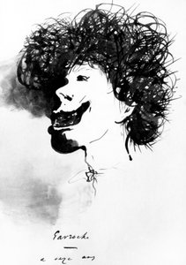 Gavroche på 11, fra "Les miserables", tegning af Victor Hugo
