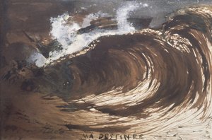 My Destiny, 1857 (pen og blæk, vask og gouache) af Victor Hugo