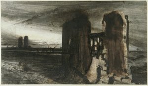 Ruiner i et landskab, 1870